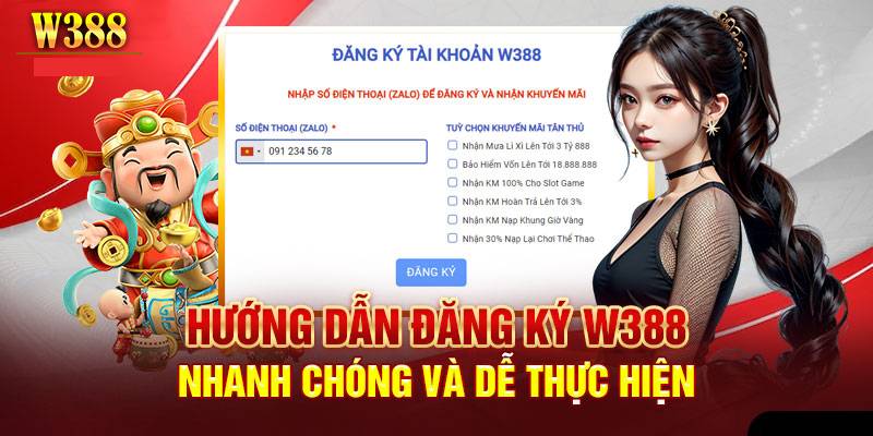 Hướng Dẫn Đăng Ký W388 Để Bước Vào Thế Giới Cá Cược 1 Huong Dan Dang Ky W388 De Buoc Vao The Gioi Ca Cuoc