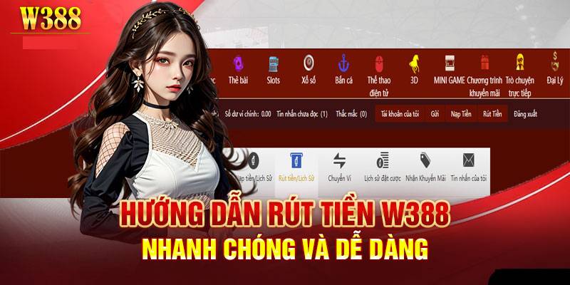 Hướng Dẫn Rút Tiền W388 Nhanh Gọn Và An Toàn Tuyệt Đối 1 Huong Dan Rut Tien W388 Nhanh Gon Va An Toan Tuyet Doi